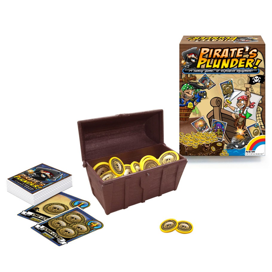 Pirates Plunder Card Game