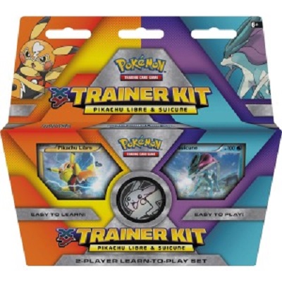 Pokemon TCG: Pikachu Libre and Suicune Trainer Kit