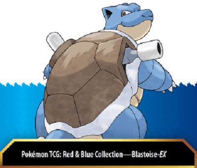 Pokemon TCG: Red and Blue Collection: Blastoise-EX