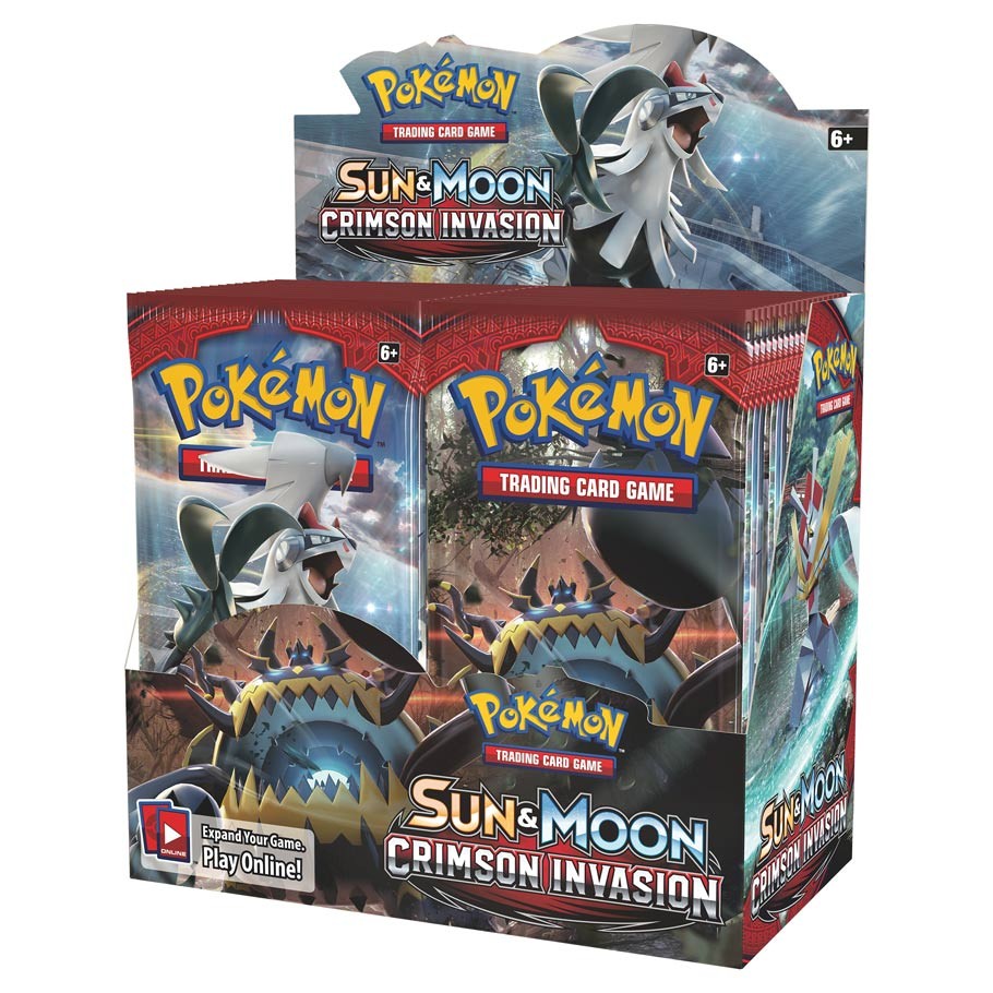 Pokemon TCG: Sun and Moon 4: Crimson Invasion Booster Pack