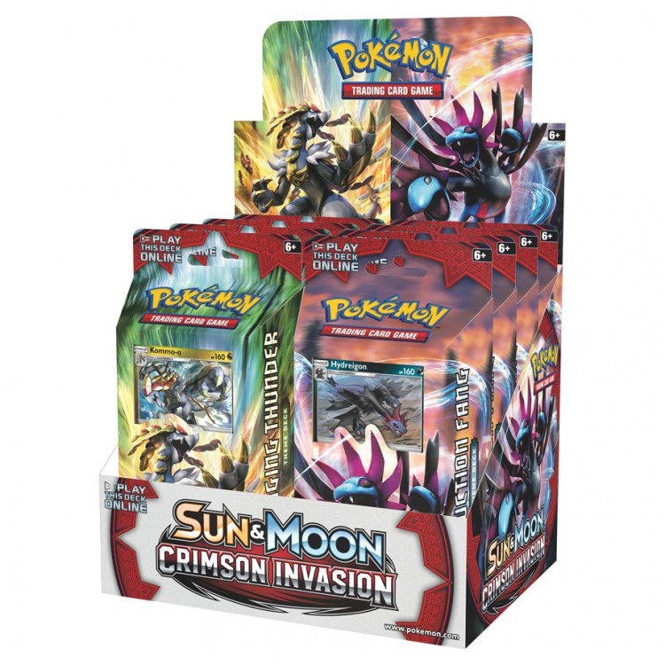 Pokemon TCG: Sun and Moon 4: Crimson Invasion Theme Deck