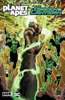 Planet of the Apes Green Lantern no. 1 (2017 Series)