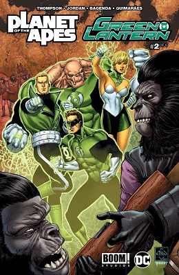 Planet of the Apes Green Lantern no. 2 (2017 Series)