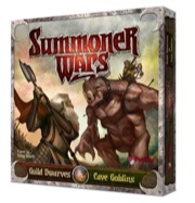Summoner Wars: Guild Dwarves VS Cave Goblins Card Game