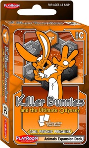 Killer Bunnies:  Ultimate Odyssey: Cool Psychic Penguins: Animals: Deck C