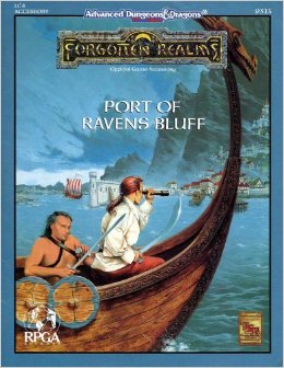 Dungeons and Dragons 2nd ed: Forgotten Realms: Port of Ravens Bluff - Used