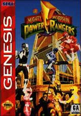 Mighty Morphin Power Rangers - Genesis