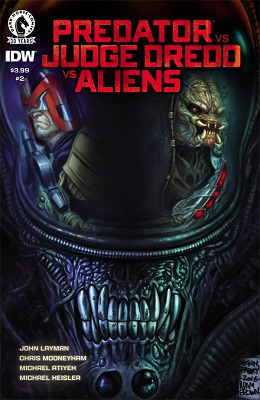 Predator Vs Judge Dredd Vs Aliens no. 2 (2016 Series)