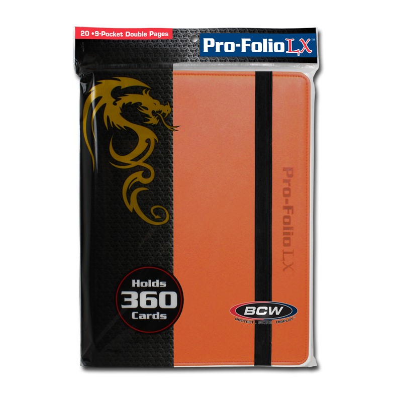 Pro-Folio 9 Pocket, Large (Orange)