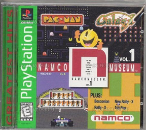Pac-Man Galaga: Namco Museum Vol 1 - PS1