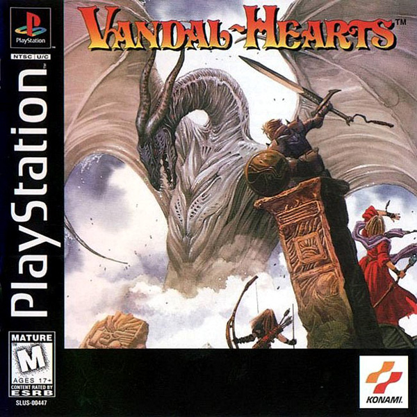 Vandal-Hearts with Manual - PS1