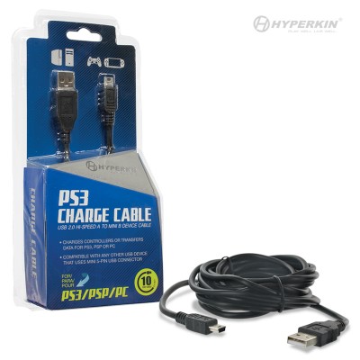 PS3 - PSP - PC USB to Mini Charge Cable