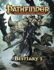 Pathfinder Role Playing Game: Bestiary 3 - Used