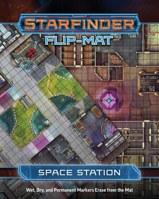 Starfinder: Flip-Mat: Space Station - Used