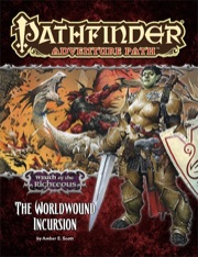 Pathfinder: Adventure Path: Wrath of the Righteous: The Worldwound Incursion - Used