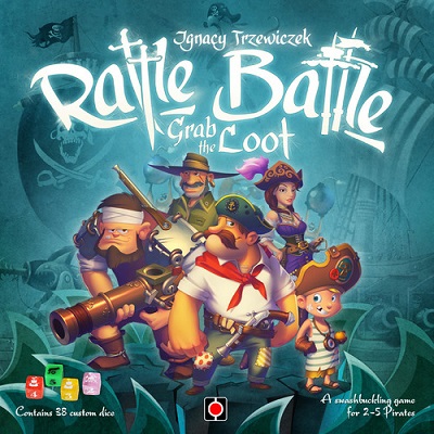 Rattle Battle Grab the Loot Board Game