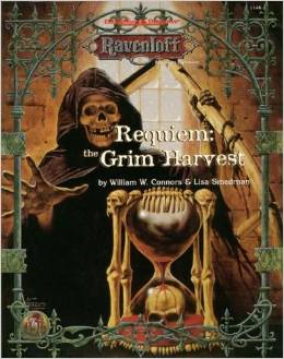 Dungeons and Dragons 2nd ed: Ravenloft: requiem: The Grim Harvest Box Set - Used