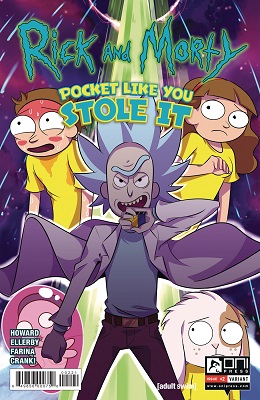 Rick and Morty: Pocket Like You Stole It no. 2 (2 of 5) (2017 Series) (Variant Cover)