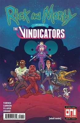 Rick and Morty: The Vindicators no. 1 (2018 Series)