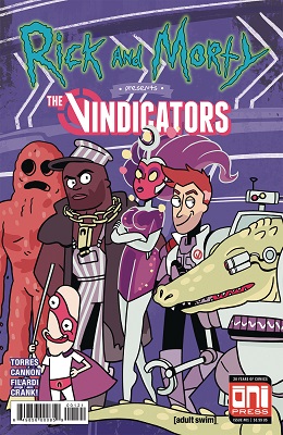 Rick and Morty: The Vindicators no. 1 (2018 Series) (Variant Cover)