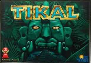 Tikal Board Game - USED - By Seller No: 22059 Geoff Skelton