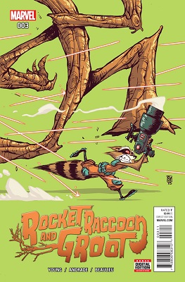 Rocket Raccoon and Groot no. 3 (2015 Series)