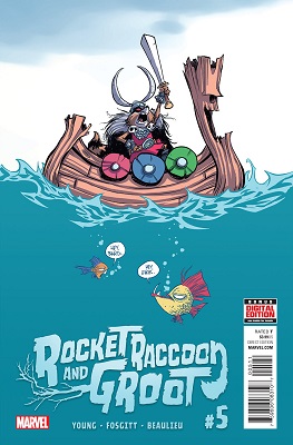 Rocket Raccoon and Groot no. 5 (2015 Series)