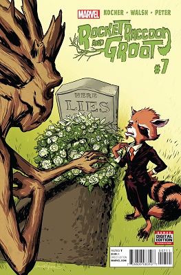 Rocket Raccoon and Groot no. 7 (2015 Series)