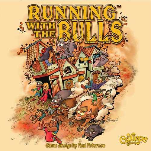 Running with the Bulls Board Game - USED - By Seller No: 6317 Steven Sanchez