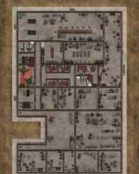 Deadlands: Noir: Map: Hotel/Manor