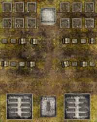 Deadlands: Noir: Map: Cemetery/Crypt