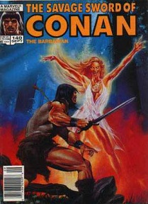 Savage Sword of Conan no. 140 - Used
