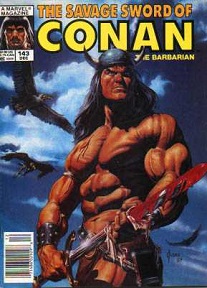 Savage Sword of Conan no. 143 - Used