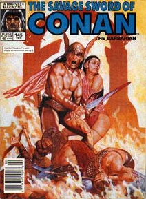 Savage Sword of Conan no. 145 - Used