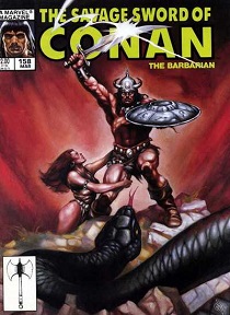 Savage Sword of Conan no. 158 - Used