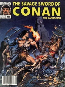 Savage Sword of Conan no. 166 - Used