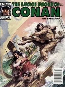Savage Sword of Conan no. 168 - Used