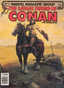 Savage Sword of Conan no. 76 - Used