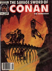 Savage Sword of Conan no. 128 - Used