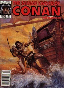 Savage Sword of Conan no.  129 - Used