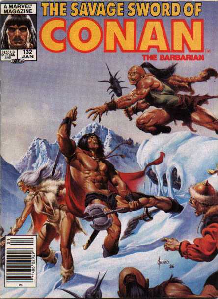 Savage Sword of Conan no. 132 - Used