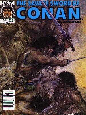 Savage Sword of Conan no. 133 - Used