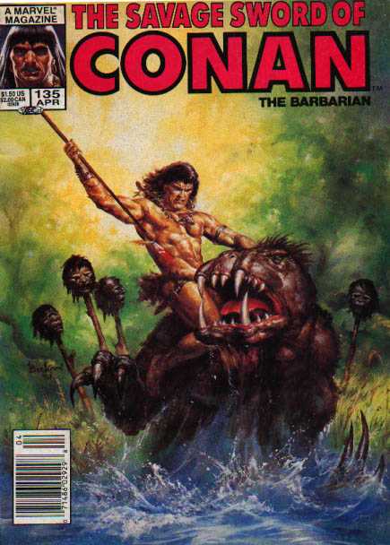 Savage Sword of Conan no. 135 - Used
