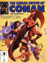 Savage Sword of Conan no. 203 - Used