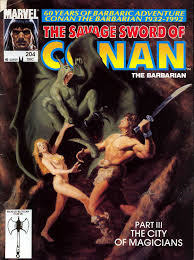 Savage Sword of Conan no. 204 - Used