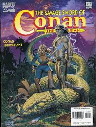 Savage Sword of Conan no. 215 - Used