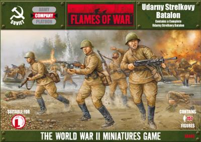 Flames of War: Udarny Strelkovy Batalon: Soviet Box Set