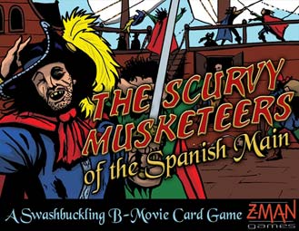 The Scurvy Musketeers of the Spanish Main Card Game