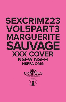 Sex Criminals no. 23 (2013 Series) (XXX Variant) (MR)