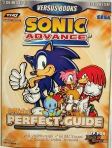 Sonic Advance/Sonic Adventure 2 Battle: Official Perfect Guide - Strategy Guide